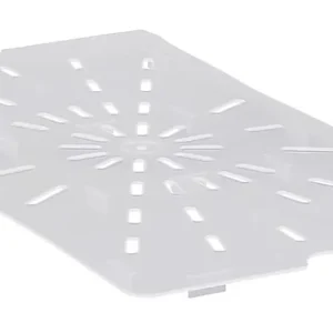 New Arrival Cambro Translucent GN 1/1 Drain Shelves, 9/16"H x 18-5/16"W x 10-5/16"D, Pack Of 6 Shelves