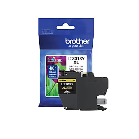 Brother Innobella LC3013Y Original High Yield Inkjet Ink Cartridge - Single Pack - Yellow - 1 Each - 400 Pages Top Rated