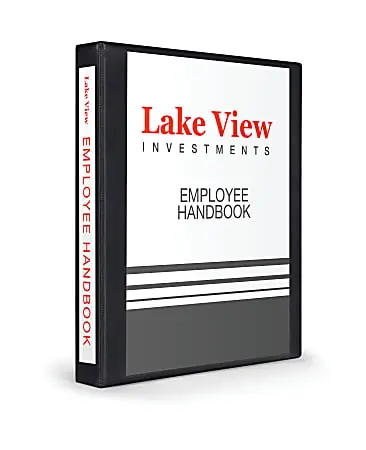 Avery® Heavy-Duty View Binder, 1" One-Touch EZD® Rings, Black, 1 Binder Viral
