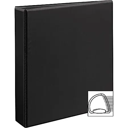 Exclusive Offer Avery&reg; Durable View 3-Ring Binder, 1 1/2" D Rings, Black