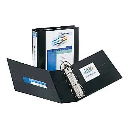 Direct From Factory Avery&reg; Durable View 3-Ring Binder, 3" D Rings, Black