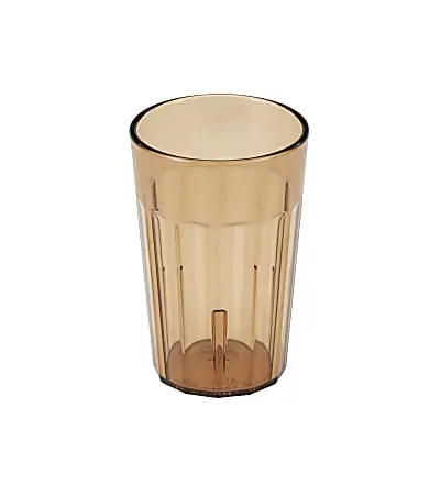 Cambro Newport Styrene Tumblers, 8 Oz, Amber, Pack Of 36 Tumblers Cheap