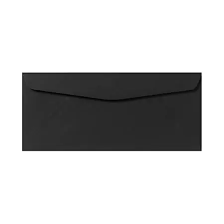 Lux #9 Regular Envelopes, Gummed Seal, Midnight Black, Pack Of 50 Get Yours