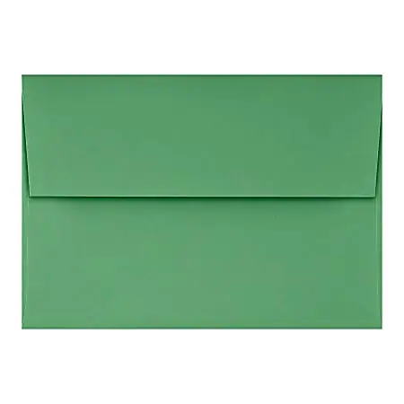 LUX Invitation Envelopes, A1, Peel & Press Closure, Holiday Green, Pack Of 500 Clearance