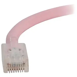 Money Back Guarantee C2G 15ft Cat6 Non-Booted Unshielded (UTP) Ethernet Network Patch Cable - Pink - Patch cable - RJ-45 (M) to RJ-45 (M) - 15 ft - UTP - CAT 6 - pink