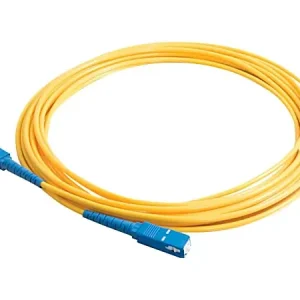 Must Have C2G 2m SC-SC 9/125 Simplex Single Mode OS2 Fiber Cable - Yellow - 6ft - Patch cable - SC single-mode (M) to SC singl - 37129