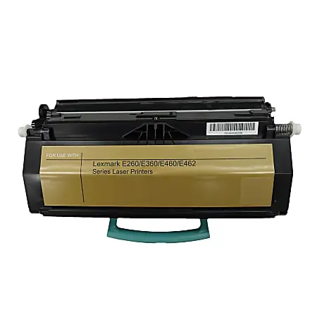 Hot Deal Hoffman Tech Preserve Remanufactured Black Toner Cartridge Replacement For Lexmark&trade; E260A11A, 845-260-HTI