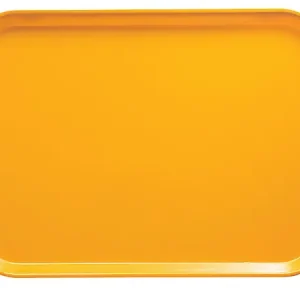 Cambro Camtray Rectangular Serving Trays, 15" x 20-1/4", Mustard, Pack Of 12 Trays Don’t Miss Out