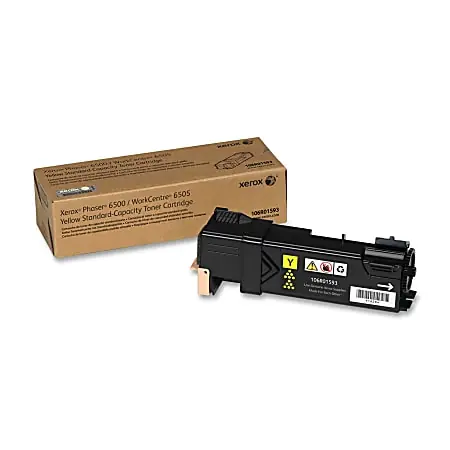 Xerox&reg; 6500 Yellow Toner Cartridge, 106R01593 Bulk Order