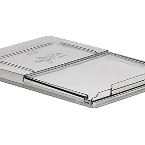 Deal Cambro Camwear Food Box Sliding Lids, 18" x 26", Clear, Set Of 6 Lids
