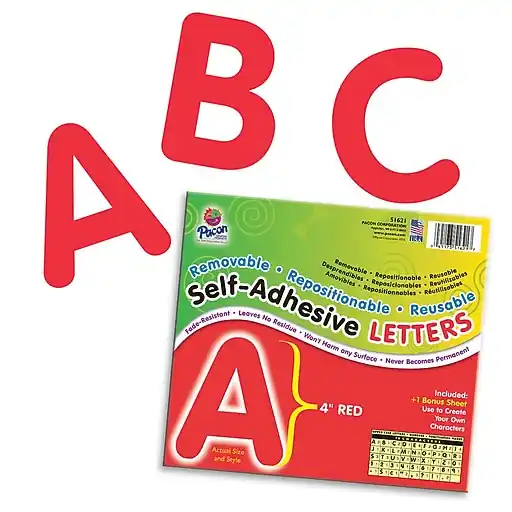 Self-Adhesive Letters, 4\\ Trusted Brand