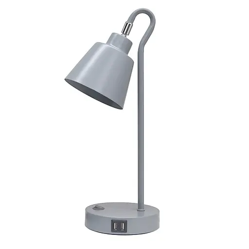 Today Only Simple Designs Sleek Essentials LED Desk Lamp, 16\\