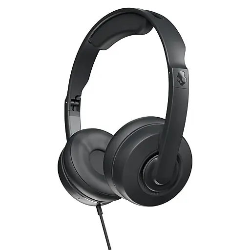 Brand New Skullcandy Cassette Junior Over-Ear Headphones with Microphone, Black (S5CSY-N003)