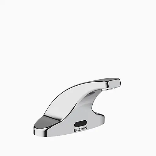Sloan Touchless Battery-Powered Deck-Mounted Mid Integrated Base Body Faucet Polished Chrome (3362119) Cheap