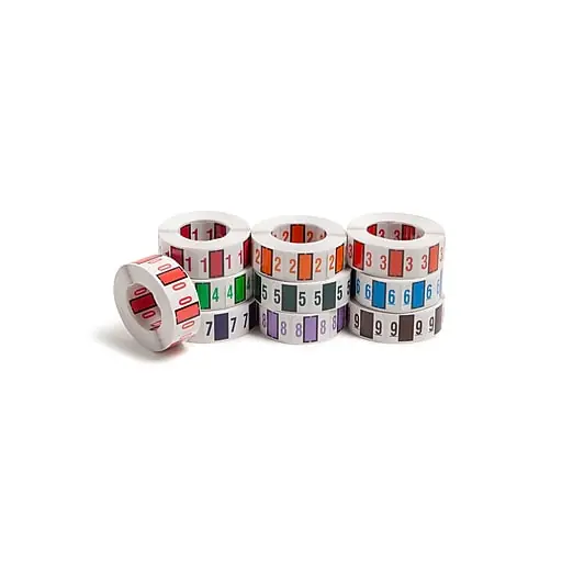 Smead BCCRN Color Coded Numeric Labels - 0-9, 1.25\\ New Arrival