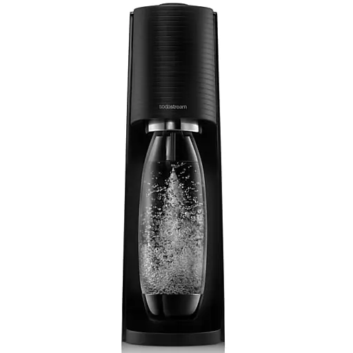 Warranty Included SodaStream Terra Seltzer Water Maker, Black (1012811011)