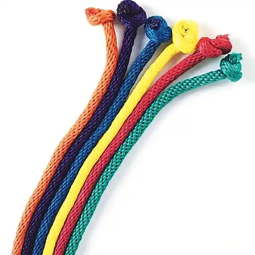 Affordable Spectrum™ 9' Nylon Jump Ropes, Assorted, 6/Set