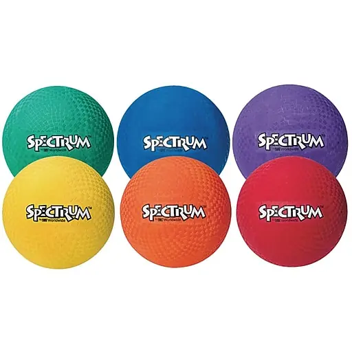Low Price Spectrum Playground Balls, 8-1/2\\