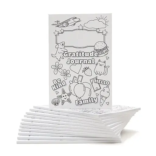Editor’s Pick S&S Color-Your-Own Gratitude Guided Journal, 6\\