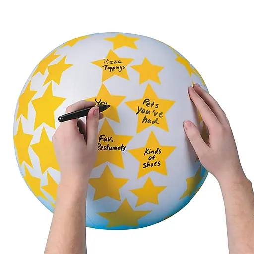 S&S Create Your Own Toss 'n Talk-About Ball (17699) Trending