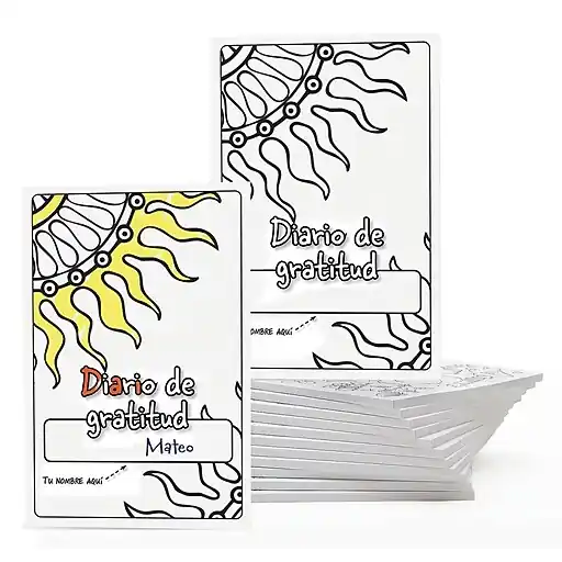Hot Picks S&S Diario de Gratitud Prompts Guided Journal, 6\\