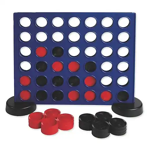 Best Choice S&S Giant 2-in-1 Four In A Row & Checkers Game (W12919)