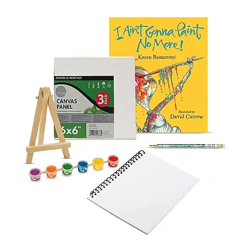 S&S I Ain't Gonna Paint No More Creative Reads Book & Activity Kit (LR4563) Factory Price