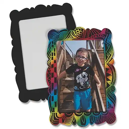 S&S Scratch Artist Magnetic Frames, 12/Pack (PE2184) Buy Today