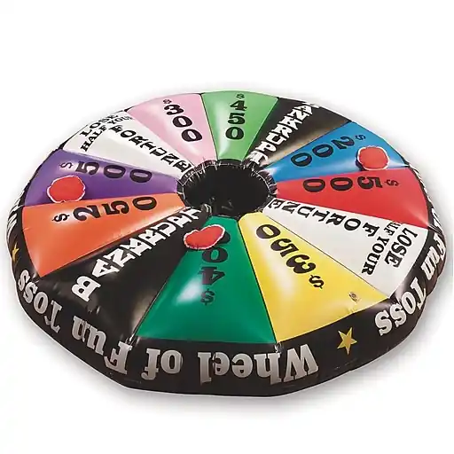 Authentic S&S Wheel of Fun Inflatable Toss Game (19372)
