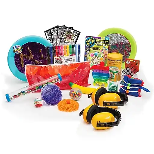 Hot Deal S&S Worldwide Calming Kit, Manipulative, Assorted Colors (LR4538)