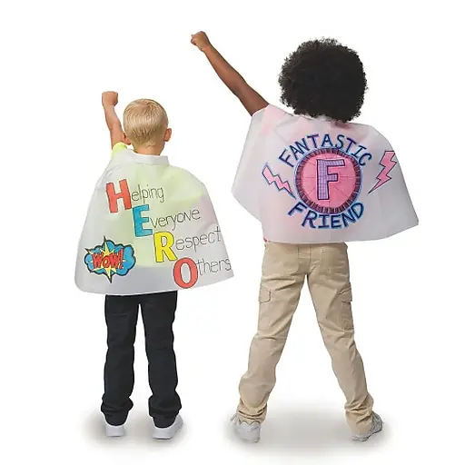 Fast Shipping S&S Worldwide Color Me Mini Super Hero Cape, Pack of 12 (CM140)