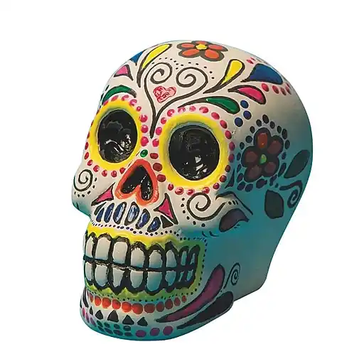 S&S Worldwide Color-Me Unglazed Skull Bank Craft Kit, 12/Pack Trusted Brand
