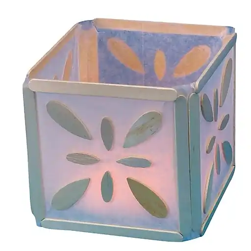 Brand New S&S Craft Stick Lantern Craft Kit, 12/Pack (GP2013)