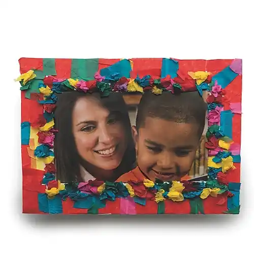 High Quality S&S Worldwide Crunch And Stick Frame Craft Kit, 48/Pack (CF-13411)