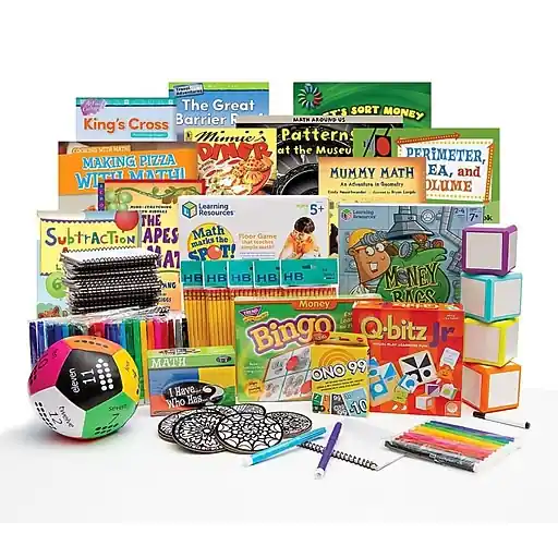 S&S Worldwide Family Engagement Night Kit MATH, Assorted Colors (LR4581) Price Drop