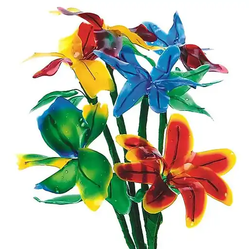 S&S Flexible Fun Flowers Craft Kit, 24/Pack (GP1425) Trending