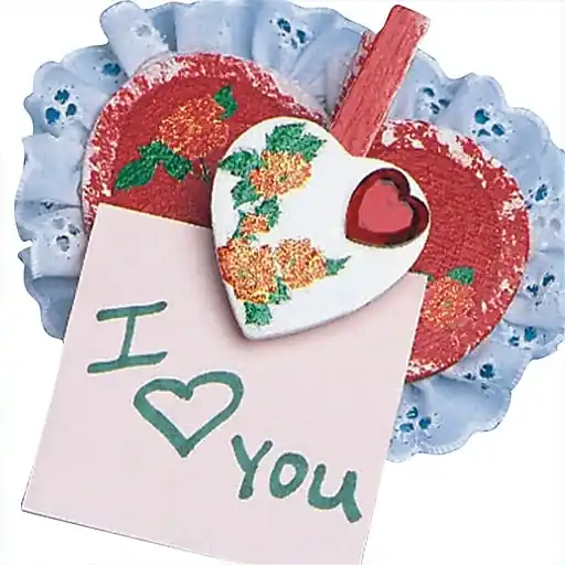 S&S Heart-To-Heart Note Holders Craft Kit, 24/Pack (GP576) Crafted