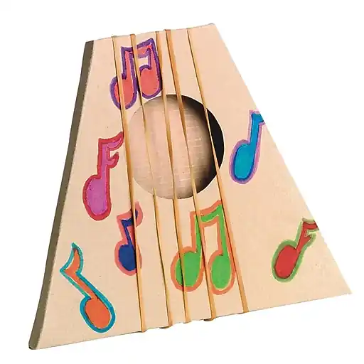 One Day Deal S&S Make-A-MandoHarp Craft Kit, 12/Pack (GP1904)