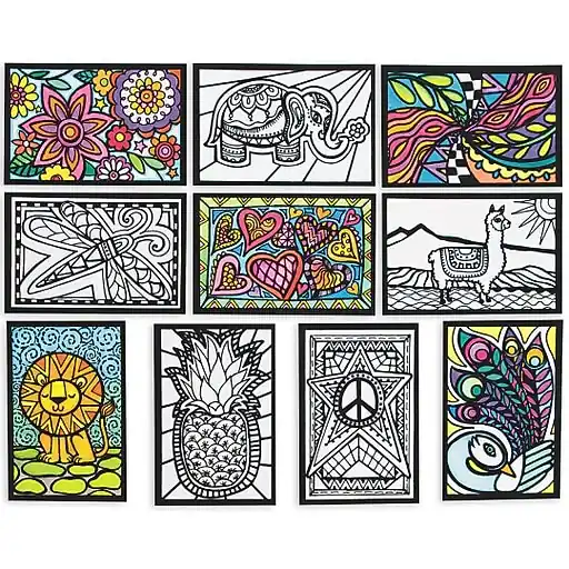 Price Drop S&S Mini Velvet Art Poster, 100/Pack (PS1418)