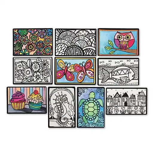 S&S Mini Velvet Art Poster, 100/Pack (PS1399) Express Delivery