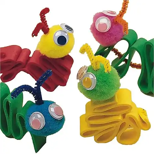 S&S Super Foam Slithering Sam Craft Kit, 100/Pack (GP1334) Buy Direct