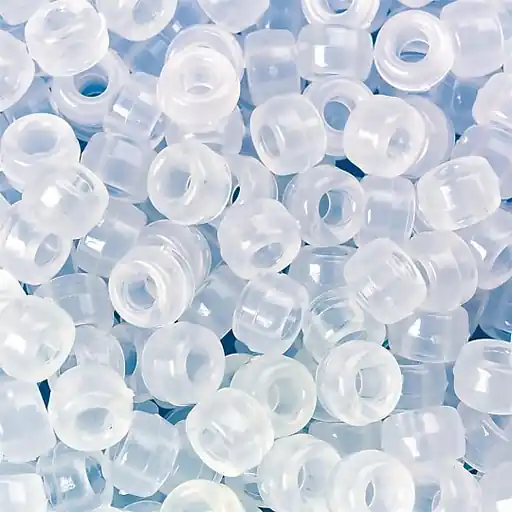 Grab Now S&S Worldwide Uv-Pony Plastic 6mm x 9mm Circular Beads (CF-9034)