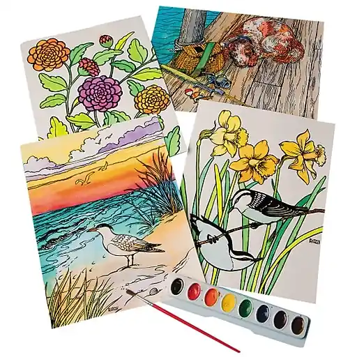 S&S Watercolor Velvet Art Posters, 24/Pack (PS1395) Popular