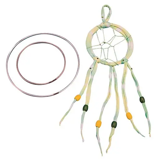 Discount S&S Worldwide Wire Dreamcatcher Rings 5.9\\