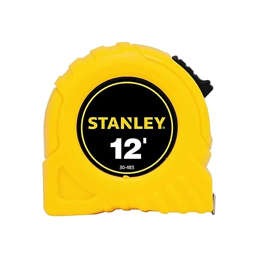 Stanley 12 ft. Tape Measure, Polymer (30-485) Genuine