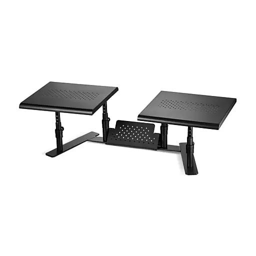 Staples TECH Adjustable Dual Monitor Stand, Up to 24\\ Today Only