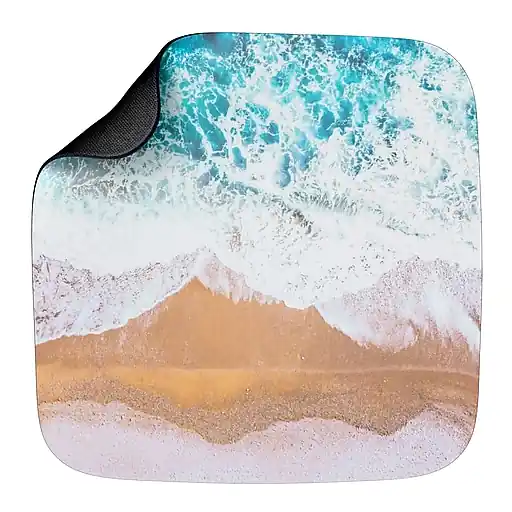 Staples TECH Non-Skid Mouse Pad, Beach (52094) Bargain