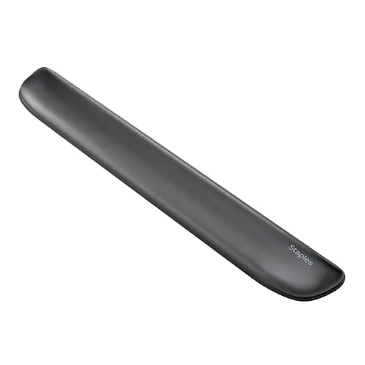 Last Chance Staples TECH Gel Non-Skid Wrist Rest, Black Crystal (53324)