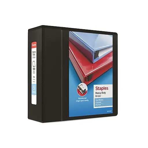 Staples Heavy Duty 5\\ Premium