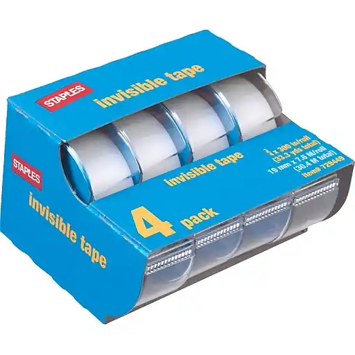 Premium Staples® Invisible Tape, 0.75\\